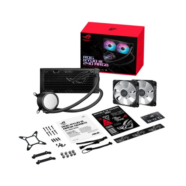 cooler para cpu asus rog ryuo iii 240 argb