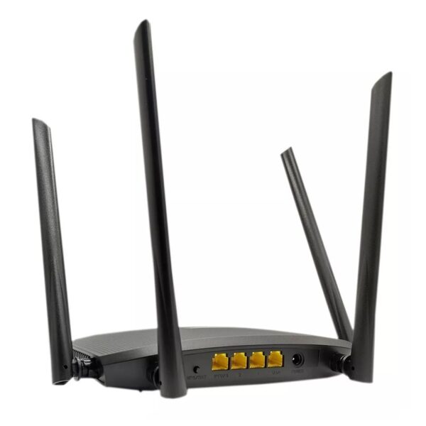 router hikvision ds 3wr12c ac1200m/wifi5 2.4 5ghz 4p 1wan/3lan/100