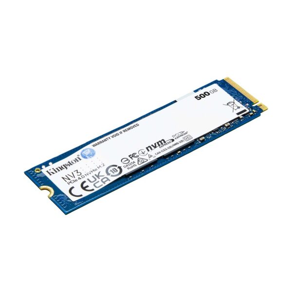 ssd kingston m.2 nvme 500gb snv3s/500g pcie 4.0