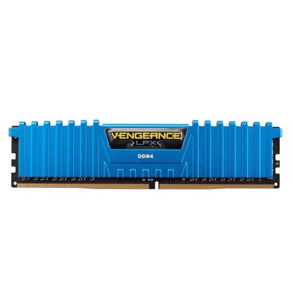 memoria ram corsair ddr4 16gb 2666 mhz vengeance lpx 2x8 azul