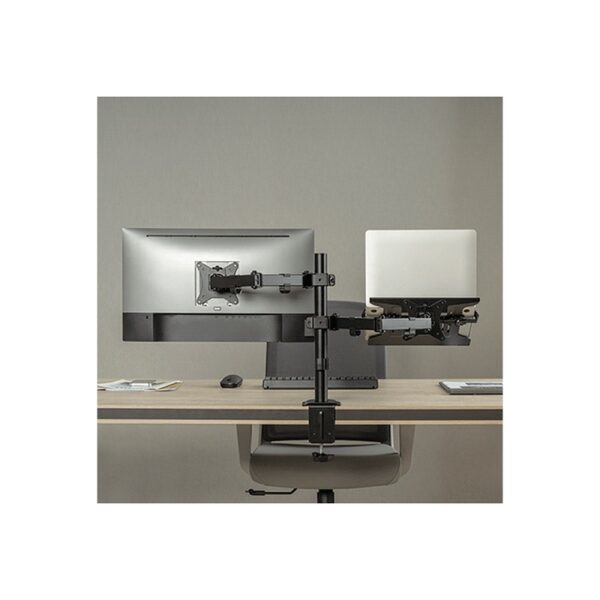 soporte ftx para 1 monitor 17" a 32" y 1 notebook 14" a 15.6" ftx66 c024ml