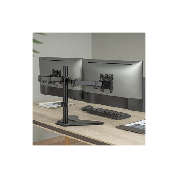 soporte ftx para 2 monitores 17" a 32" ftx66 t024