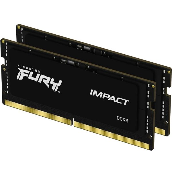 memoria ram para notebook ddr5 kingston 32g 5600 fury impact bk kf556s40ib 32 xmp