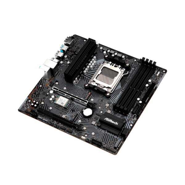placa madre asrock am5 b650m pg lightning wifi ddr5 s/r/hdmi/dp/3m2/usb3.2/matx