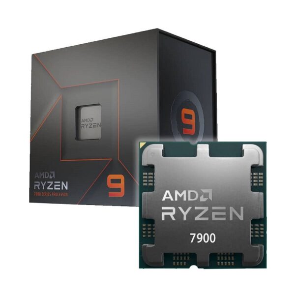 procesador amd am5 ryzen 9 7900 3.7ghz/76mb c/cooler 1100 100000590box