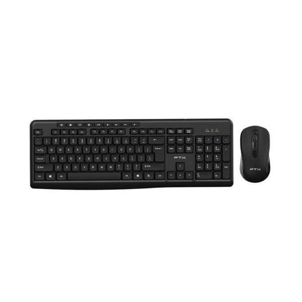teclado+mouse wir ftxgk300 mult/num/esp/negro 106173