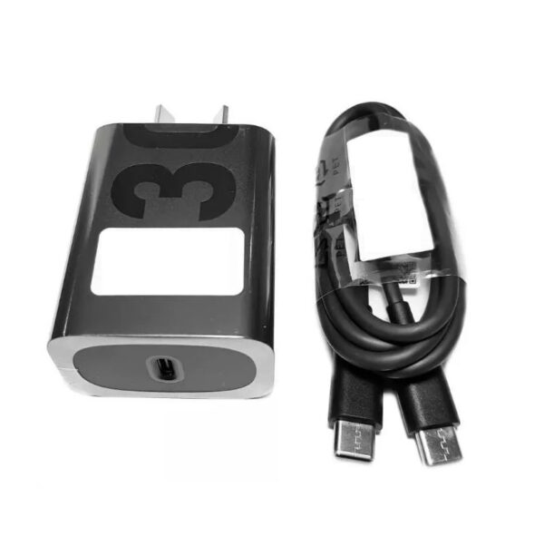 cargador verbatim xwhspc3003us type c 30w 110 240v