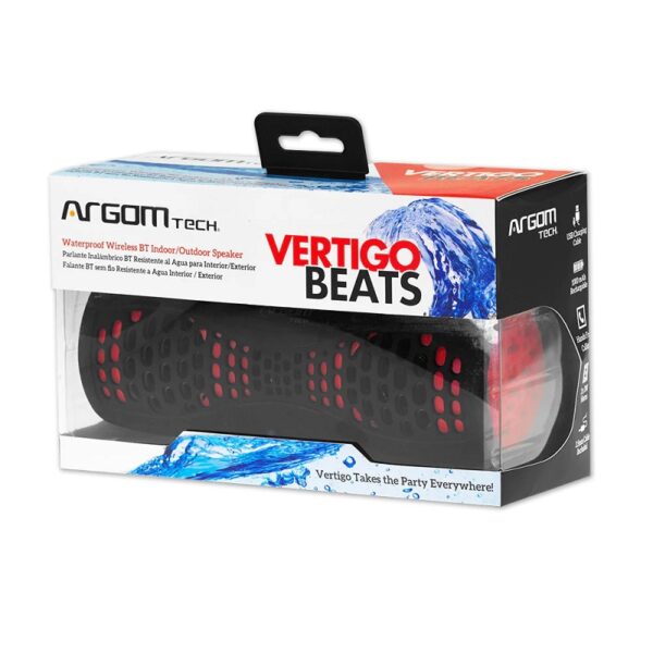 parlante argomtech arg sp 3129bk bt rojo