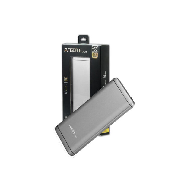 cargador portÁtil argomtech arg pb 1125sl 7500 mah plata