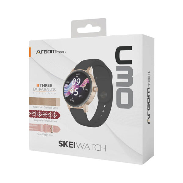 smart watch argomtech arg wt 6030rg c30 rosa