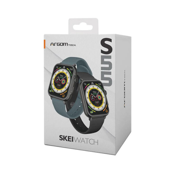smart watch argomtech arg wt 6055bk s55 negro