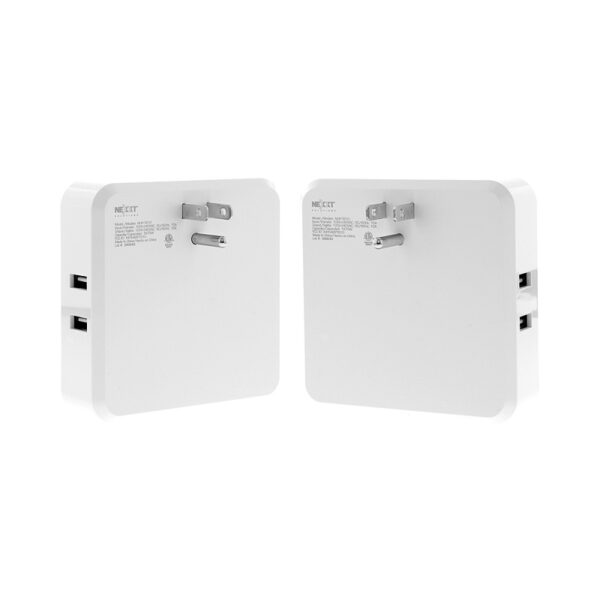 iot nexxt enchufe 4 toma nema + 4 usb/15a nhp t610