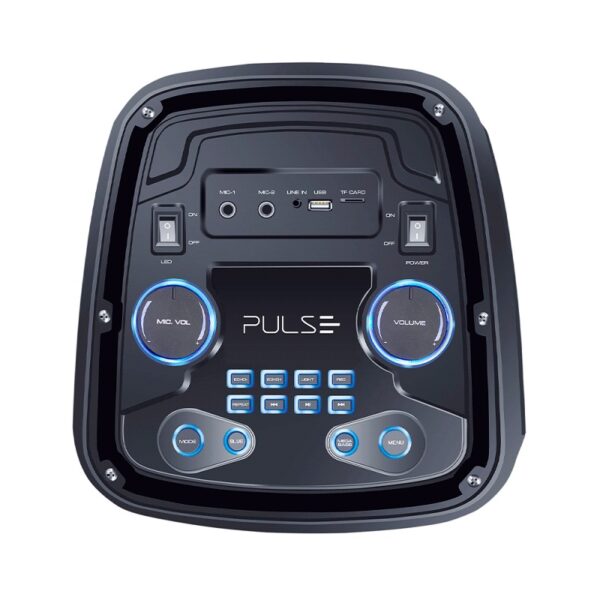 parlante multi 1000w pulse pulsebox 8" bt/aux/sd/usb/fm/led sp359