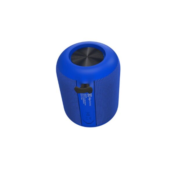 parlante klip xtreme 12w kbs 200bl titan aux/bt/bat/ipx7/tws/azul