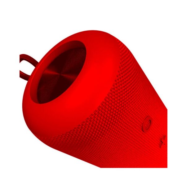 parlante klip xtreme 16w kbs 300rd titanpro aux/bt/bat/ipx7/tws/rojo