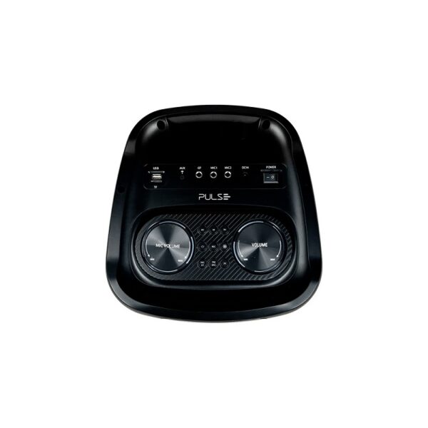 parlante multi 800w pulse flamebox 8" bt/aux/sd/usb/fm/led sp503