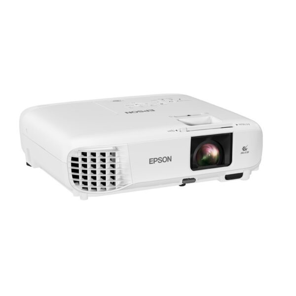 proyector epson w49 3800l wxga powerlite 3lcd 2vga/2hdmi/usb/red/bivolt