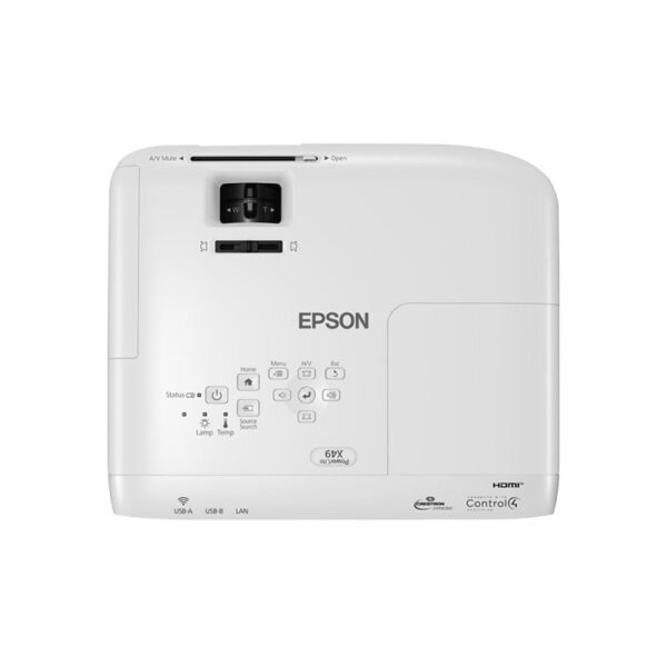 proyector epson x49 3600l xga powerlite 3lcd vga/hdmi/usb/red/bivolt