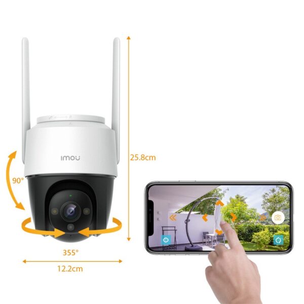 cÁmara imou s42fp d cruiser 4mp wifi 30m 3.6mm