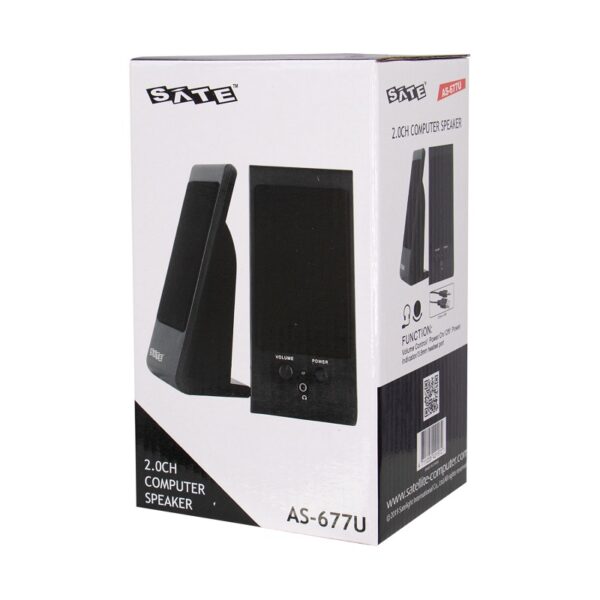 parlante satellite as 677 usb negro