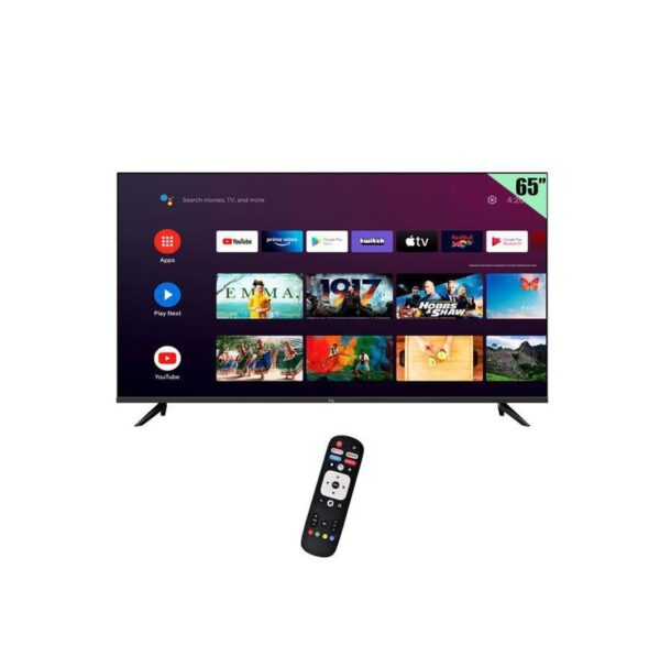 tv mtek 65"hd mk65fsau smart android netflix wifi