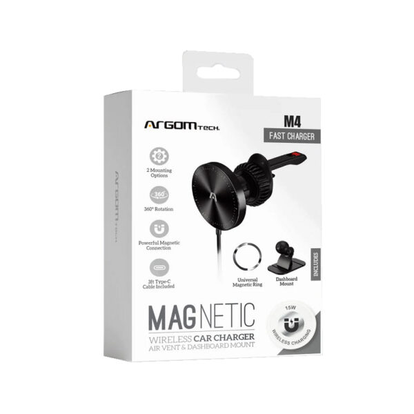 cargador argomtech magnetico arg ac 0164bk para celular