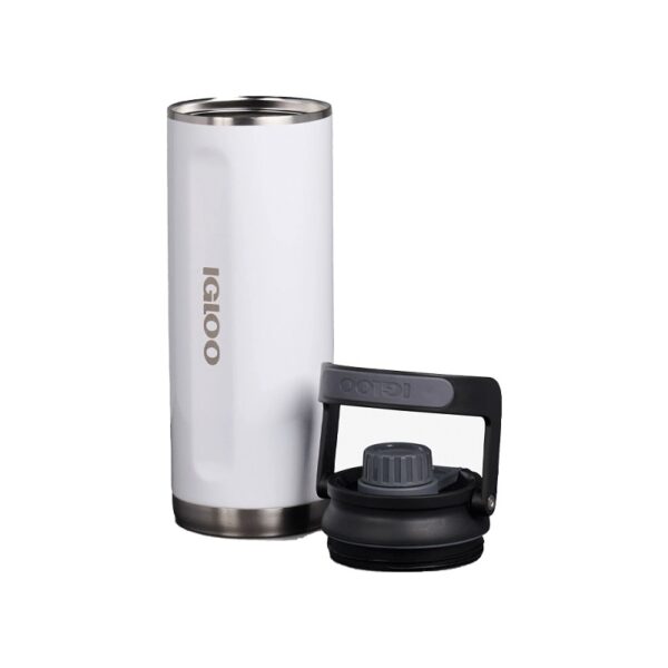 botella tÉrmica igloo 1.4l chug blanco con manija 71094