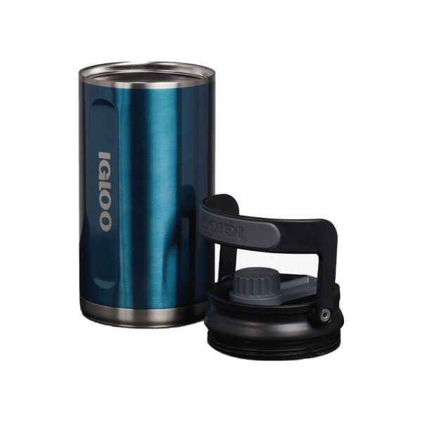 botella igloo 1.9l sstl chug btl azul moderno c/manija 4p 71100