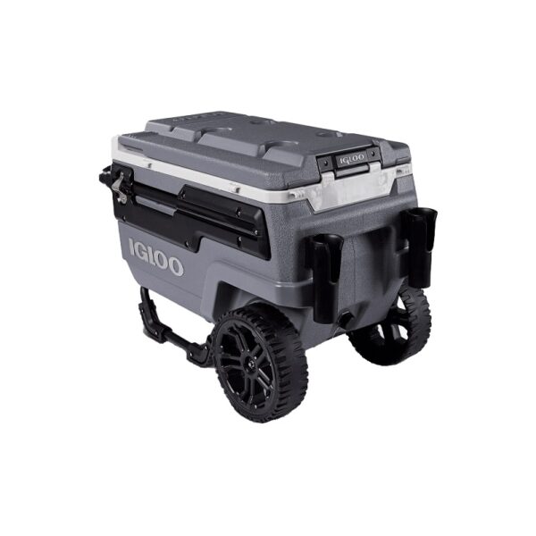 conservadora portÁtil grande igloo con ruedas 66l trailmate jorney 34705