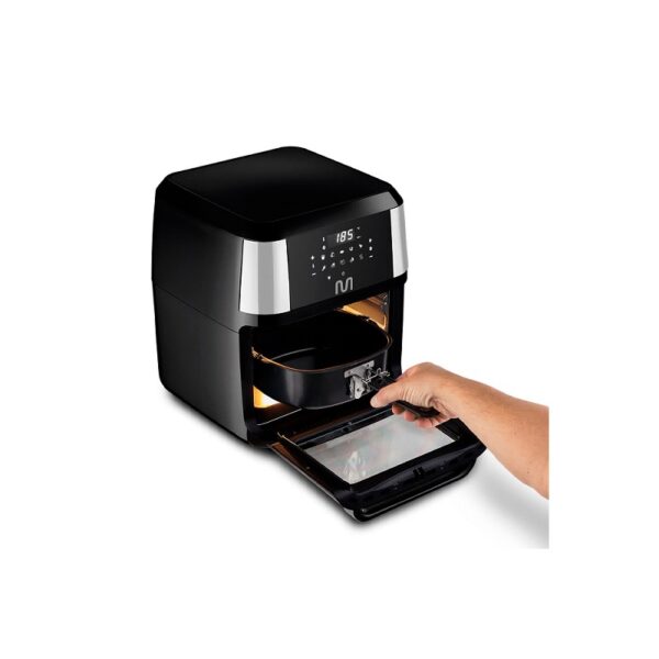 horno/freidora sin aceite multi 12l 1800w 220v negro 2en1 go226