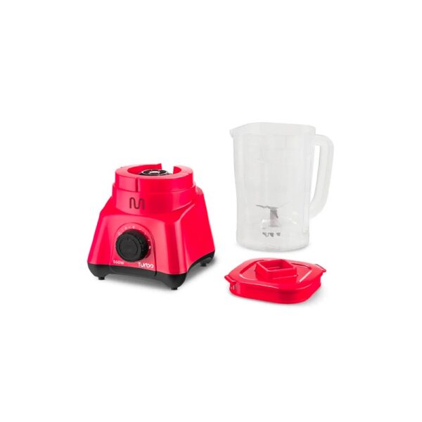 licuadora multi 2.1l jarra plastica 550w 220v rojo lq554