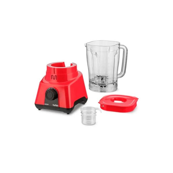 licuadora multi 2.6l jarra plastica 800w 220v rojo lq804
