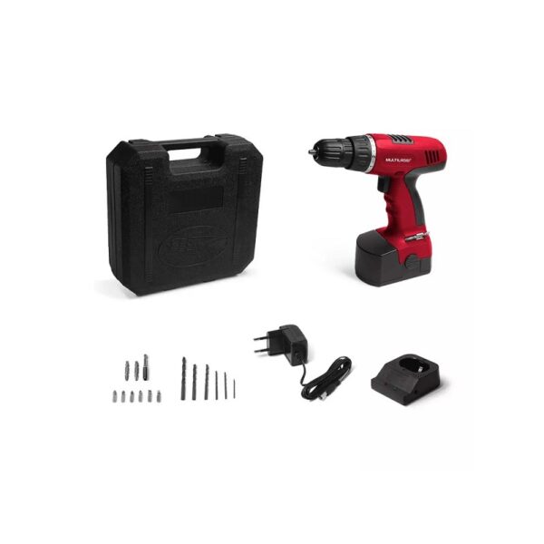 taladro y destornillador multi 12v recargable bivolt ho045