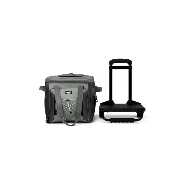 bolsa termica igloo con ruedas 40 latas maxcold gris 2p 66324