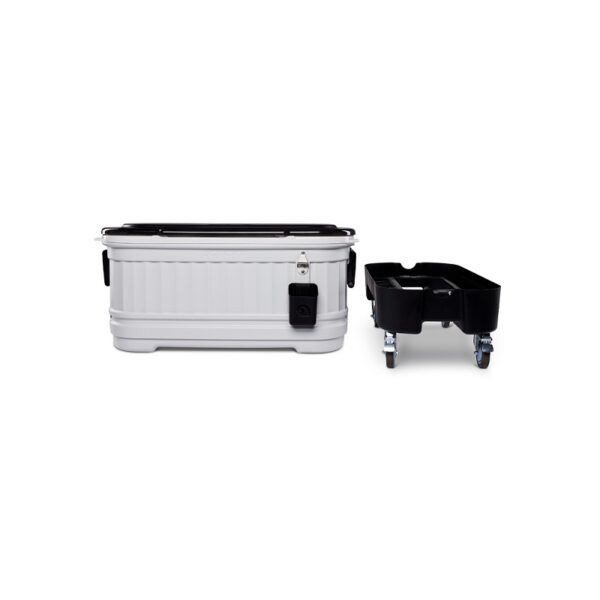 conservadora igloo 118l party bar con ruedas gris 1p 99x55x68cm 34413