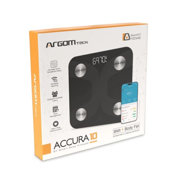 balanza argomtech arg sc 8210bk accura 10 negro