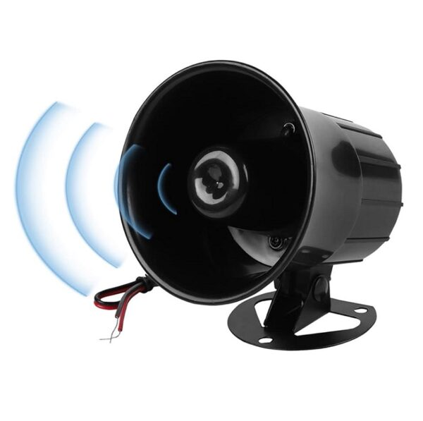alarma dahua ara16 p/exterior negra 5w 12v