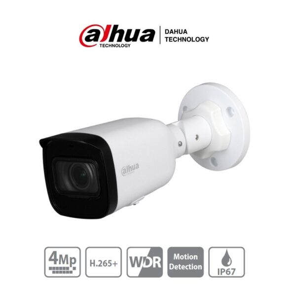cÁmara dahua hfw1431t1p zs bul 4mp 50m 2.8mm poe ip67