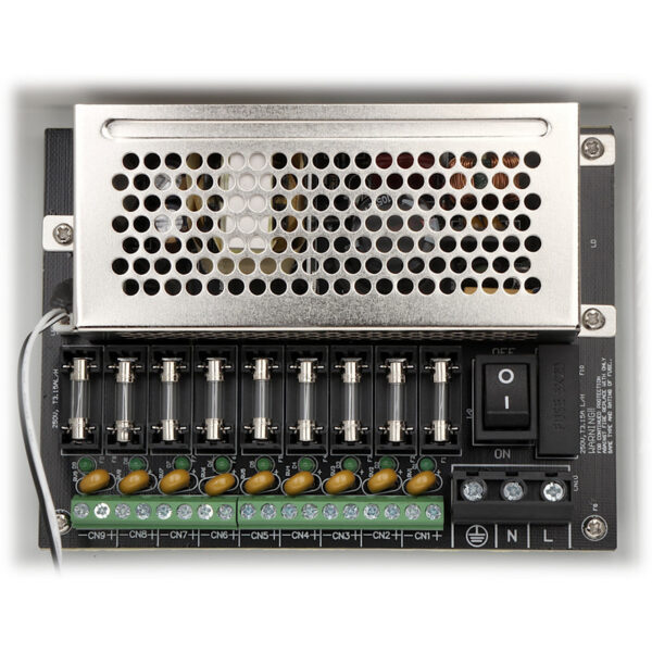 fuente dahua pfm341 c/gabinete 5a/9ch