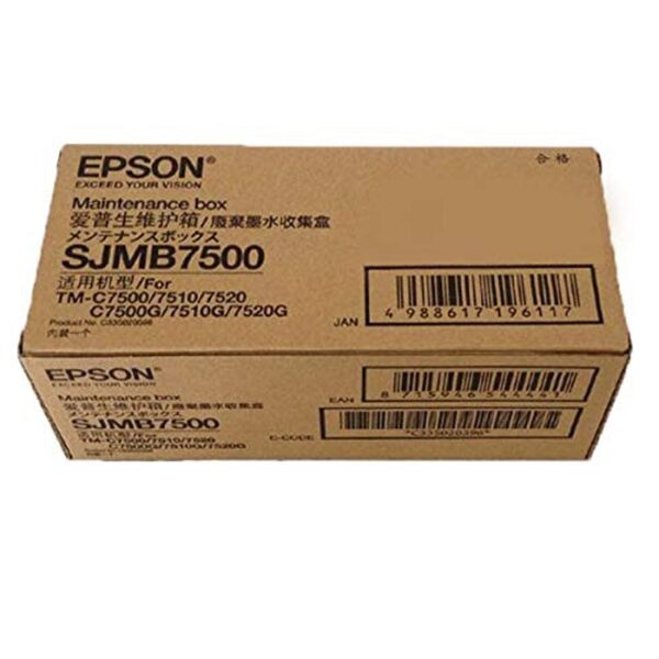 caja de mantenimiento epson c7500 (c33s020596)