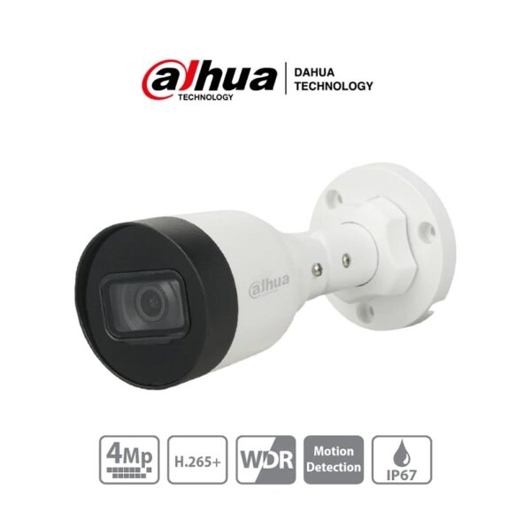 cÁmara dahua hfw1431s1n s4 bullet 4mp 30m ir ip67