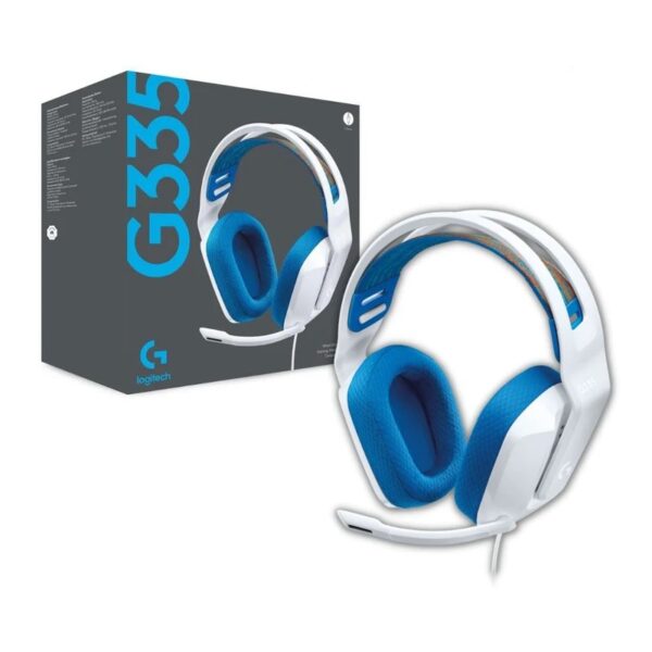 auricular gamer logitech 981 001017 g335 blanco
