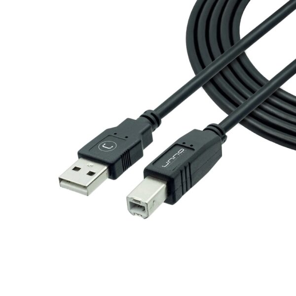 cable usb printer unno cb4007bk 3m