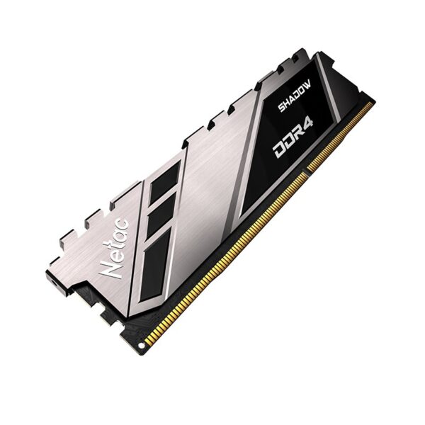 memoria ram netac ddr4 16gb 3200 mhz shadow c16 gris gam