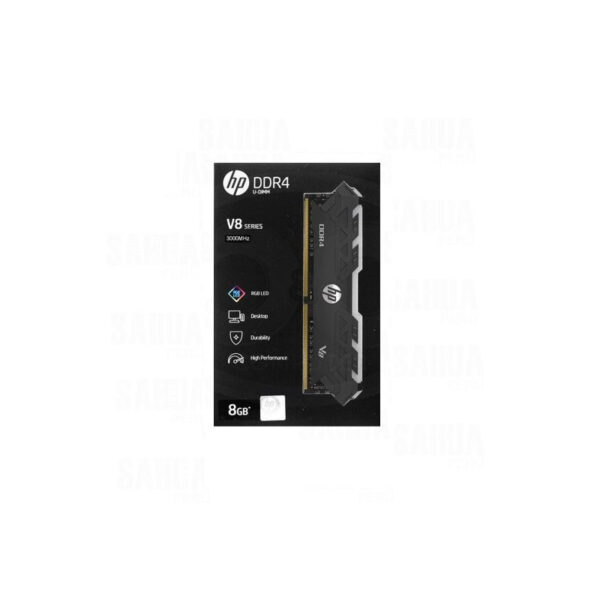 memoria ram hp ddr4 8gb 3000 v8 mhz 7eh82aa abm gamer negro