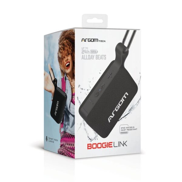 parlante argomtech arg sp 3110bk boogielink negro/res agua