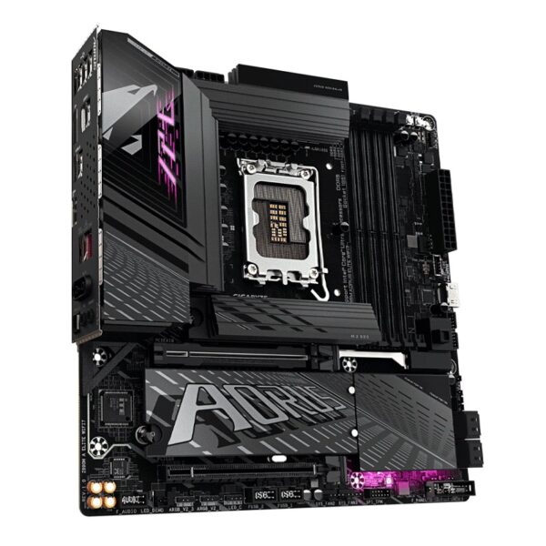 placa madre aorus elite wifi7 ddr5 1851 z890m a s/r/dp/3m2/usb4/matx