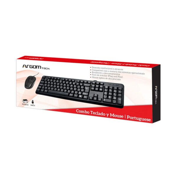 teclado argomtech arg kb 7420 kit portugues
