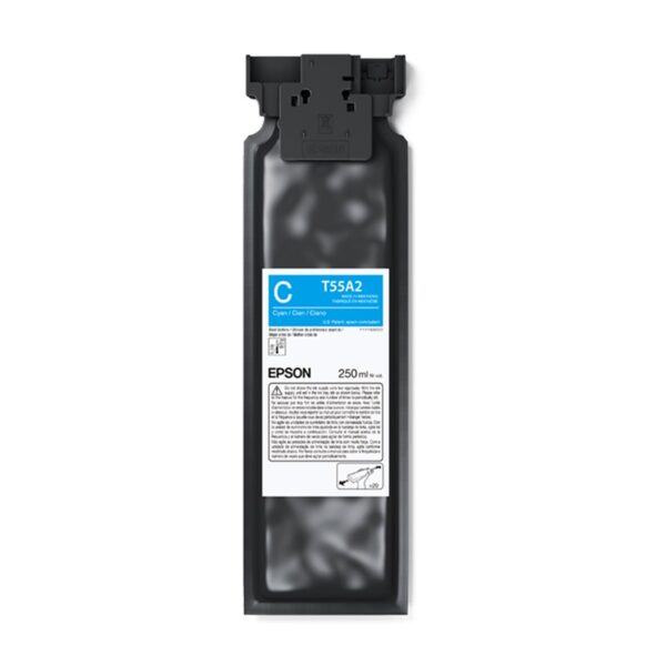 tinta epson t55a220 f1070 ultrachrome dg2 cyan 250ml