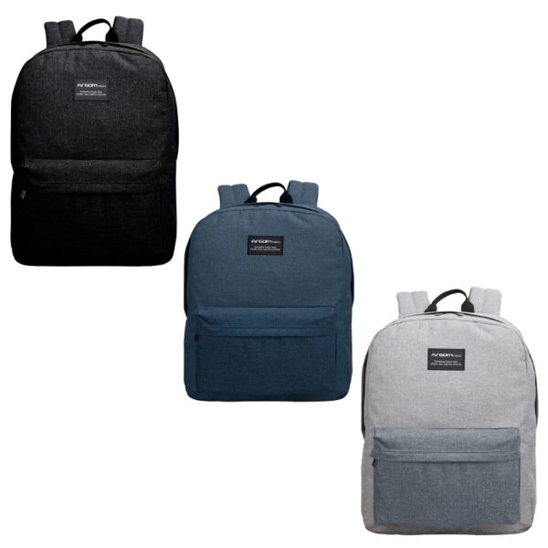 mochila argomtech arg bp 1342bk 14.1" stark negra